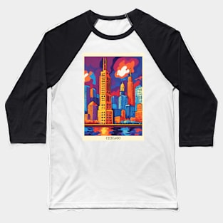 fauvism art of new chicago usa Baseball T-Shirt